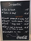 L'entrepôt menu