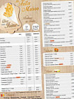 Friterie chez Irene menu