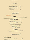 Au Gres Des Saisons menu