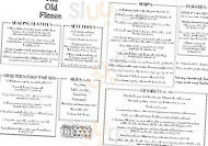 The Old Fleece menu