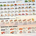 Oksushi menu