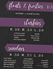 The Hideaway Coffeehouse And Wine menu