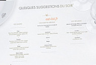 Le Bistro d'Edouard menu