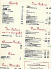 La Capricciosa menu