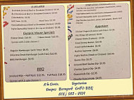 Guapos Barnyard Grill And Bbq menu