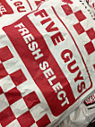 Five Guys menu