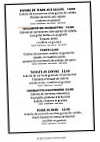 Creperie La Vie Est Belle menu