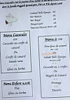 La Belle Epoque menu