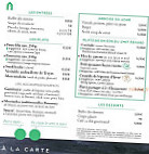 Campanile Bourges Nord menu