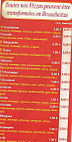 Pizza Trust menu