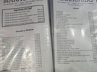 Resto Maracaibo menu