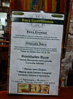 Bucadisantantonio menu