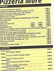 Pizzería Moré menu