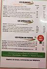 La Pizza menu