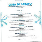 Dolce Amici menu