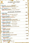 Saudade menu