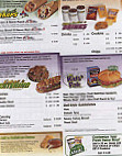 Subway Sandwiches Salads menu