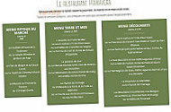 primavera menu