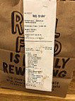 Chipotle Mexican Grill menu