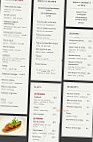 Le Paris menu