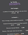 La Suite menu