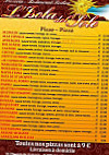 L'isola Del Sole menu