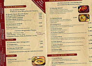 Maharaja menu