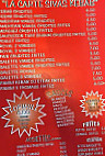 Sivas Kebab menu