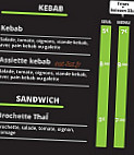 Top Asiat menu