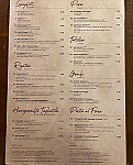 Bella Italia menu