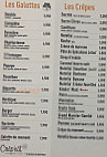 Crêp’eat menu