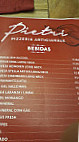 Pietri Pizzeria Artigianale menu