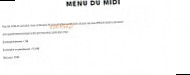 Le Confidentiel menu