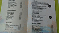 La Tertulia menu