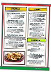 El Pueblito Mexican menu