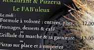 Le Fabuleux menu