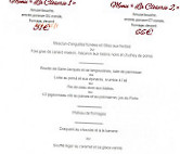 La Closerie Des Roses menu