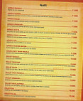 Restaurant Indien Shalimar menu