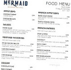 Mermaid Grill menu