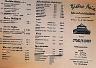 Bistro Asia menu