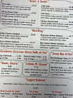 Wolfer's Diner menu