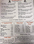 Wolfer's Diner menu