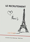 Le Recrutement Cafe menu