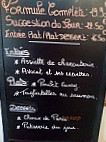 Le Commerce menu