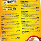 Daví Lanches menu