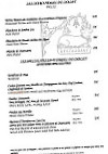 Le Vieux Chalet menu