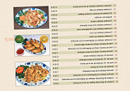 Villa du dragon menu