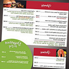 Le Grand Cafe menu