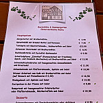 Zum Zehnthof menu