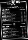 Chez Mat' Pizz menu